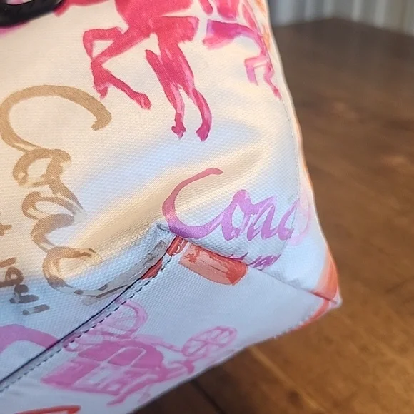 Coach Horse and Carriage Pink 1941 Shoulder Bag - Picture 9 of 16